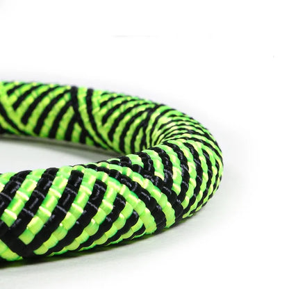 Nylon Weave Three Heads One Drag Three Dog Leash round Rope Pet Traction Belt Dog Chain Strong Safety Dog Lead Leash Foam Handle