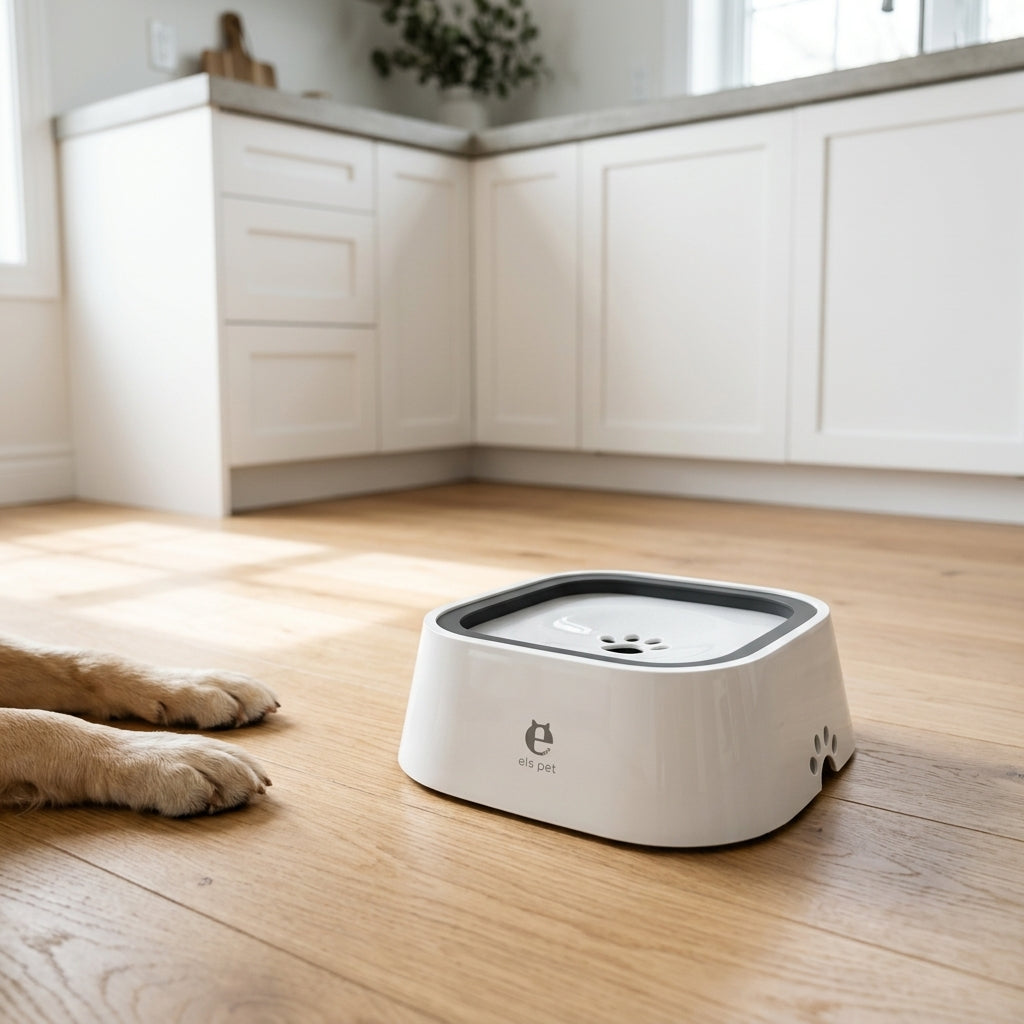 Anti-splash pet water bowl — Modern home lifestyle | Generated by Modelize
